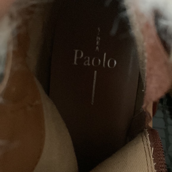 L.Paola suede wedge boots fur trimmed - Picture 13 of 16